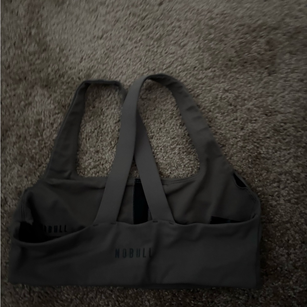 NOBULL Gray Sports Bra